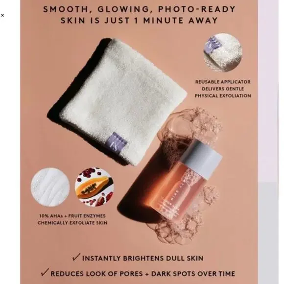 Fenty Skin Pre-Show Glow Instant Retexturizing Treatment Reusable Applicator 1oz - Picture 3 of 3